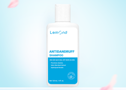Dầu gội sạch gàu Lemond Antidandruff Shampoo 120ml