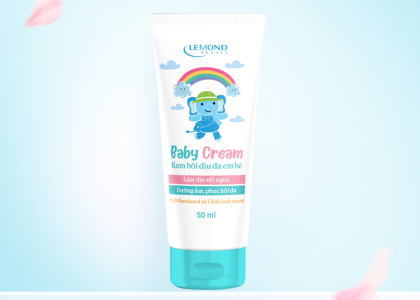  Kem bôi dịu da em bé Lemond Baby Cream 50g