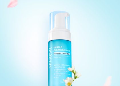  Bọt rửa mặt ngừa mụn, sáng da Lemond Gentle Cleansing Foam 150ml