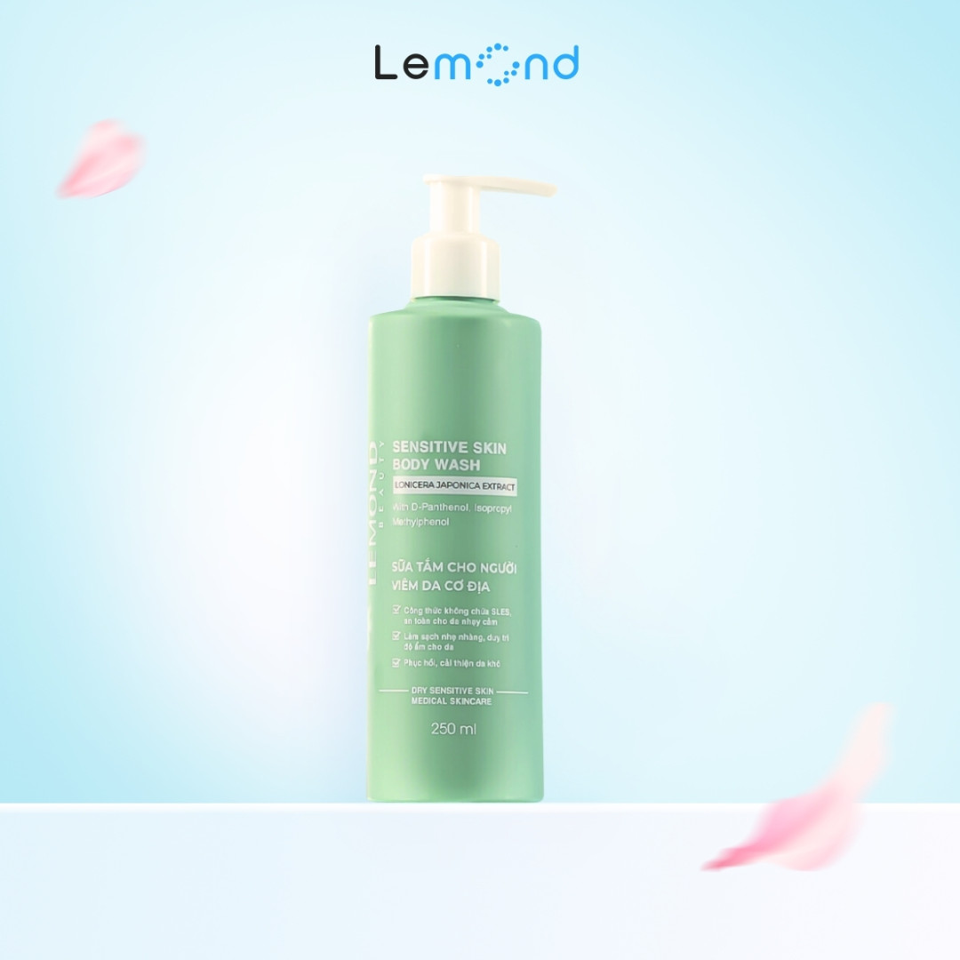 Sữa tắm cho da nhạy cảm Lemond Sensitive Skin Body Wash 250ml