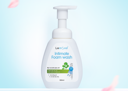 Bọt vệ sinh phụ nữ dịu nhẹ Lemond Intimte Foam Wash 300ml