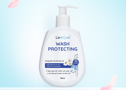Dung dịch vệ sinh phụ nữ Lemond Wash Protecting 150ml