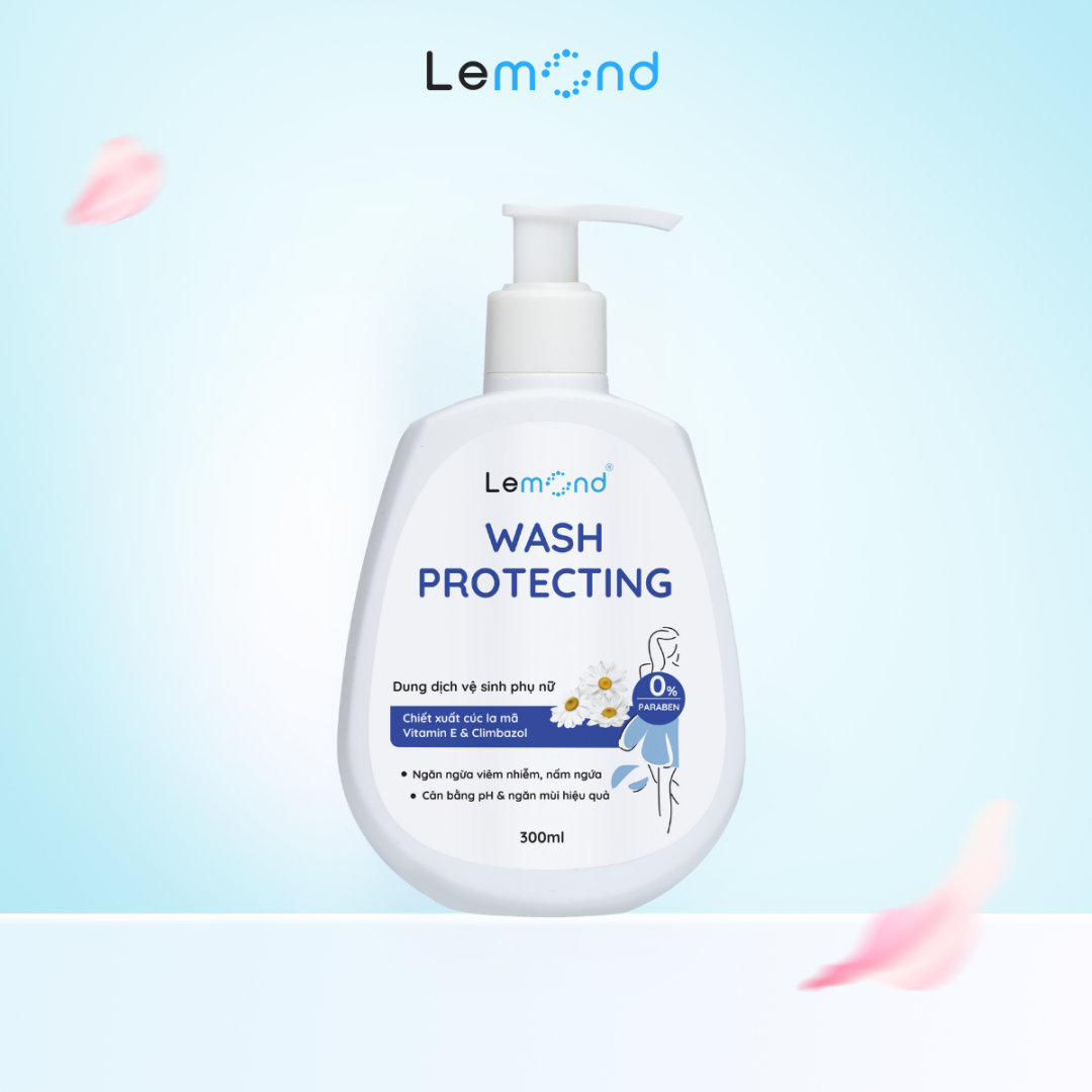 Dung dịch vệ sinh phụ nữ Lemond Wash Protecting 300ml